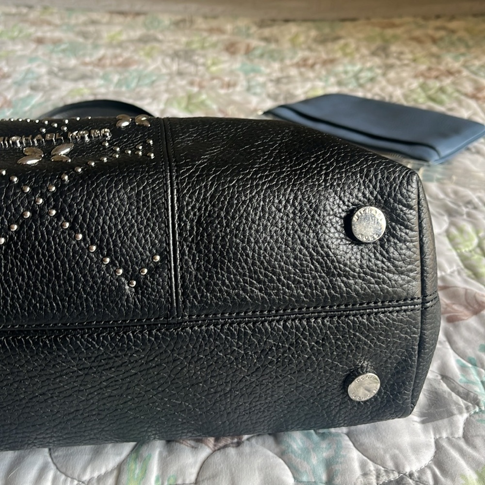 Michael Kors Black Studded Women's Bag - Picture 11 of 12